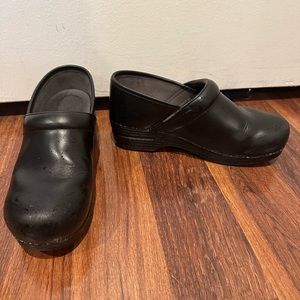 Black Dansko Clogs - image 1